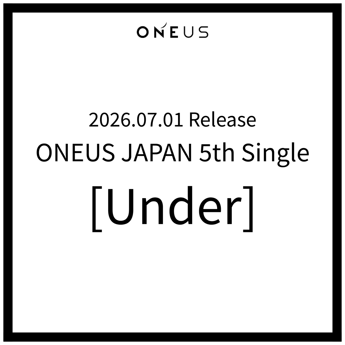 ONEUS - Under: What Just Landed