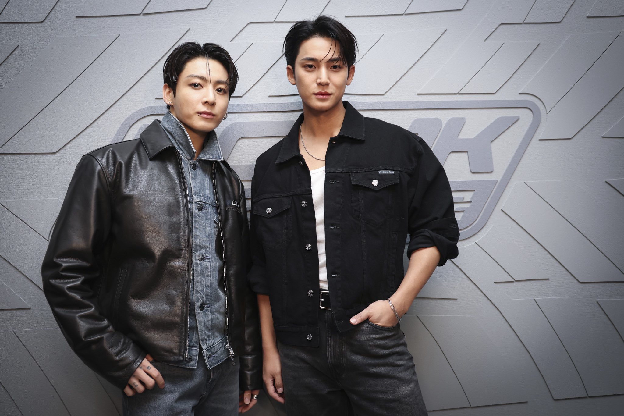 Jungkook — 260604 Jungkook and Mingyu at the CKJK Event at Calvin
