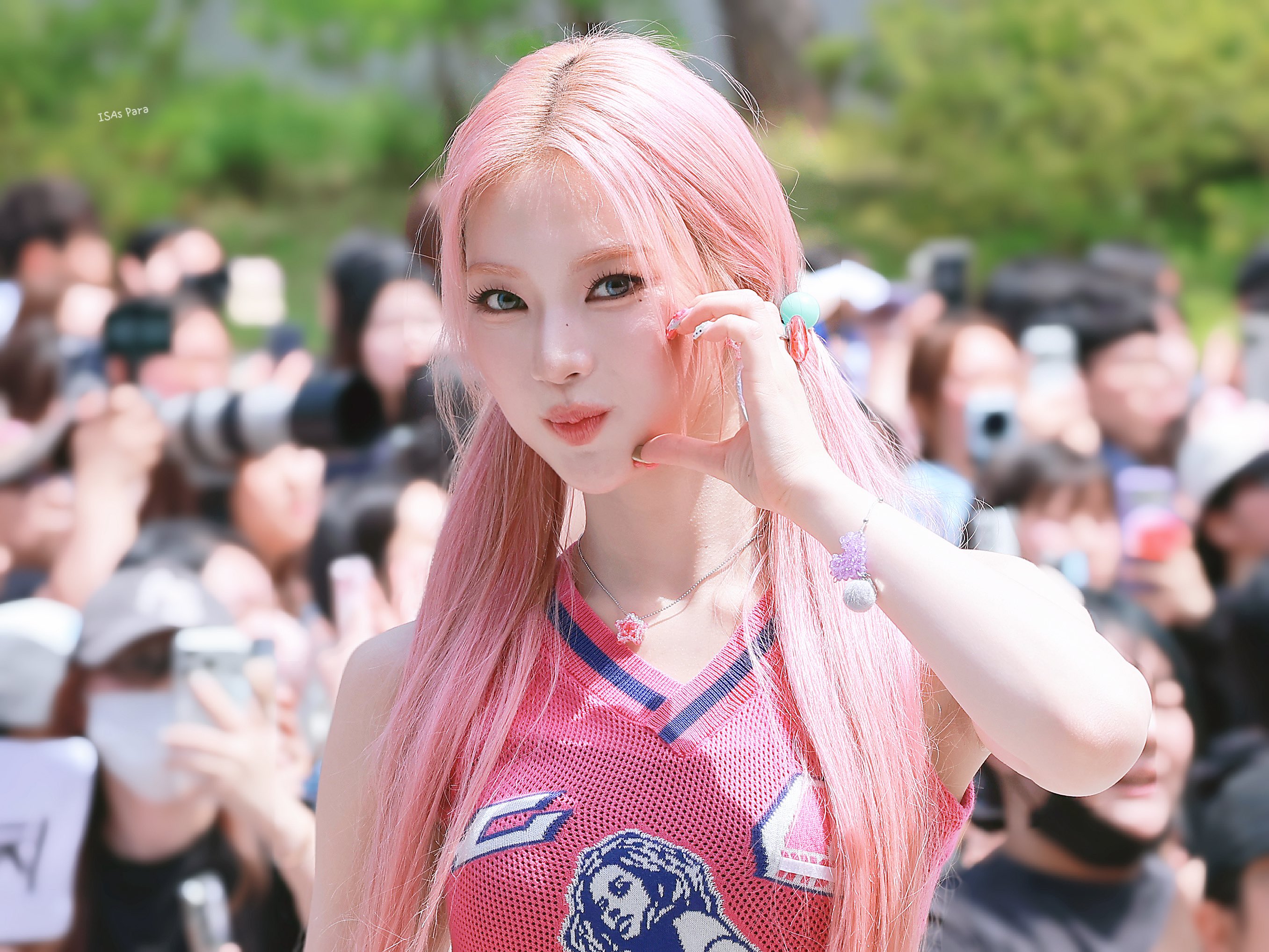 Isa — 260627 Isa at Music Core Mini Fanmeeting HQ Photos | kpopping